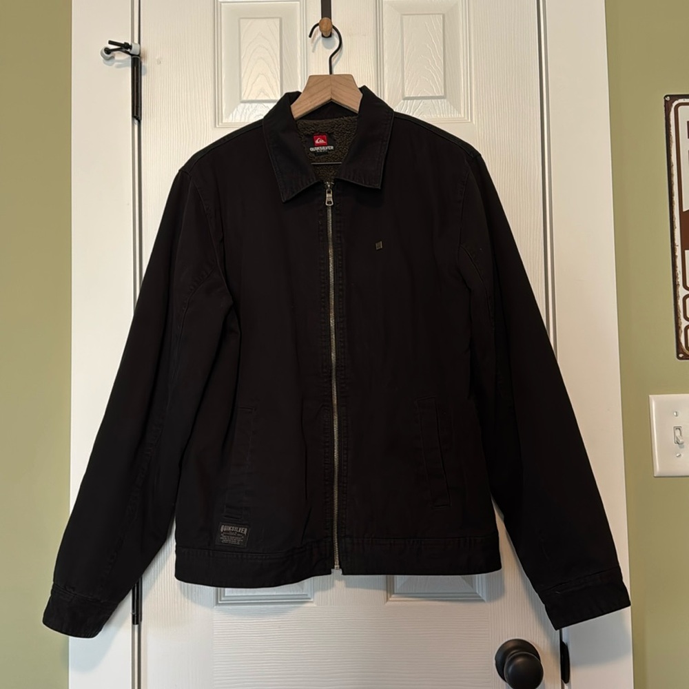 Men’s Quiksilver Bomber Style Jacket, Small